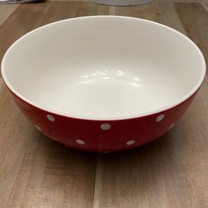 Spode Baking Days Red Serving Bowl